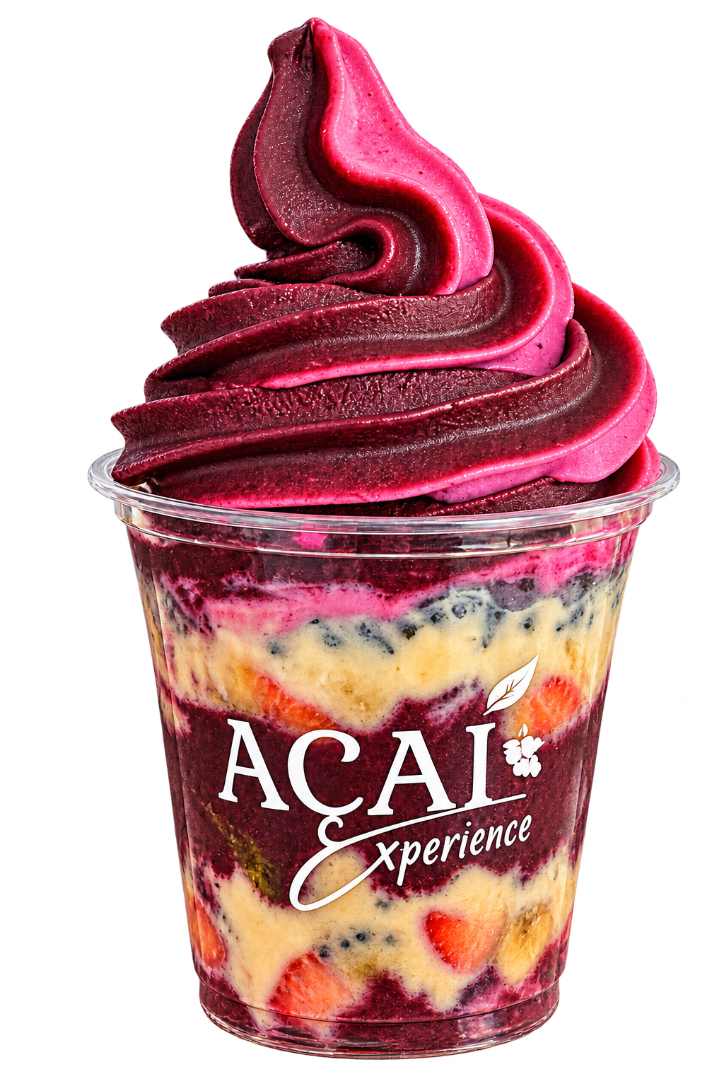 Bowl de açaí con frutas y granola
